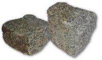 Kostka granitowa szaro-ruda (15-17-8cm)