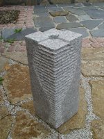 Fontanna granit vase 15x15xH40
